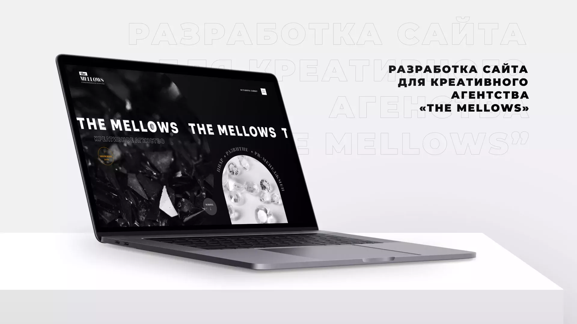 Разработка сайта креативного агентства «The Mellows» в Вологде