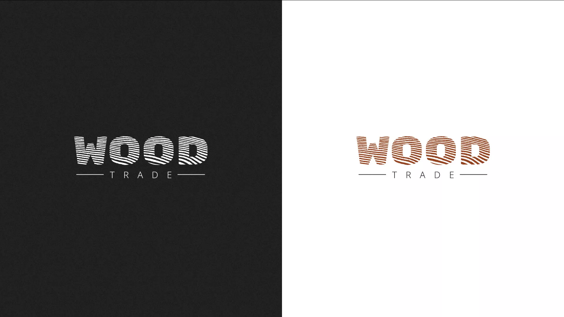Разработка логотипа для компании «Wood Trade» в Вологде